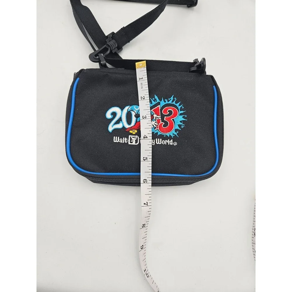 Disney World 2013 Crossbody‎ Bag Mickey Sorcerer Small Travel Pouch
